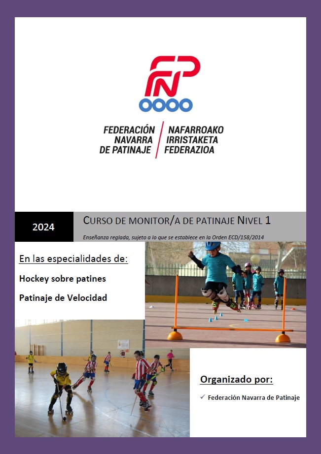 Curso de Monitor/a de Patinaje de Nivel 1